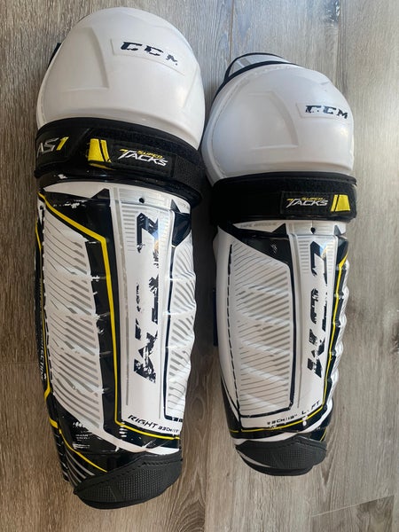 Used CCM Super Tacks AS1 Shin Pads
