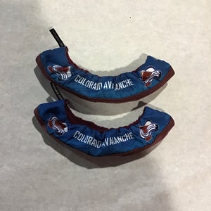 Colorado Avalanche Used Pro Stock Skate Soakers