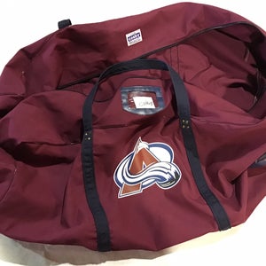 New Colorado Avalanche Pro Stock Gerry Cosby Goalie Bag