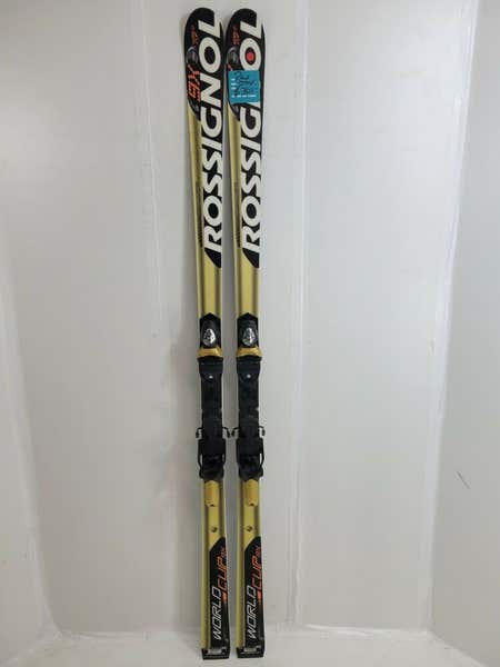 USED 185 cm Rossignol FIS World Cup 9X GS Alpine Race Skis - #016