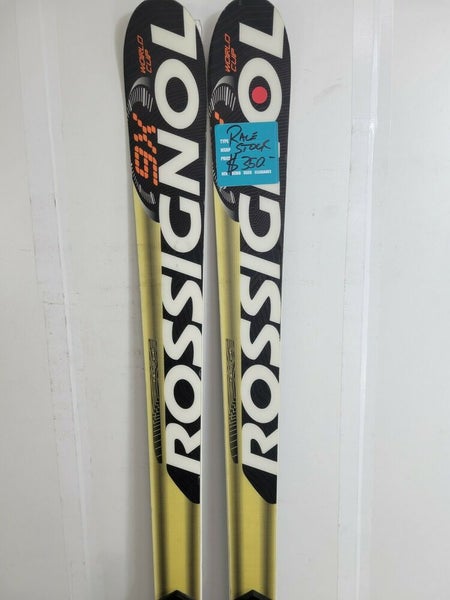 USED 185 cm Rossignol FIS World Cup 9X GS Alpine Race Skis - #016