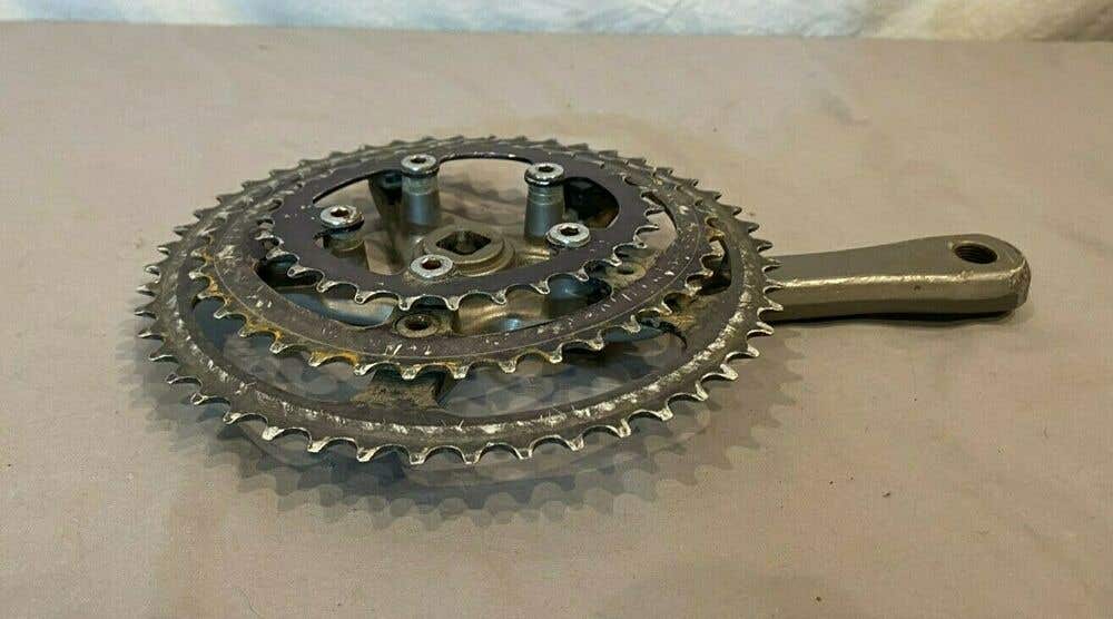 Vintage SR Suntour Sakae XCE 175mm 48/38/28 Mountian Bike Triple
