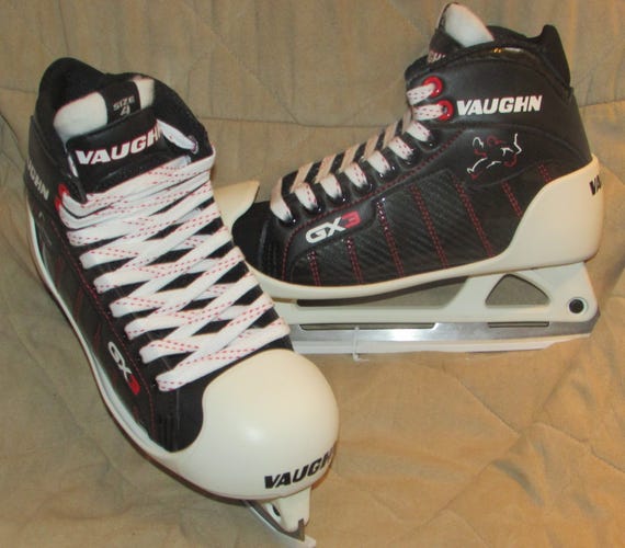 Junior New Vaughn Hockey Goalie Skates GX3 Regular Width Size 4
