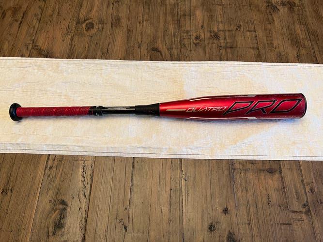 Used 2020 Rawlings Composite Quatro Pro Bat (-12) 17 oz 29"
