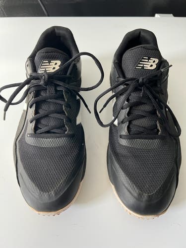 Black Adult Men's Used Size 11.5 (Women's 12.5) New Balance Shoes