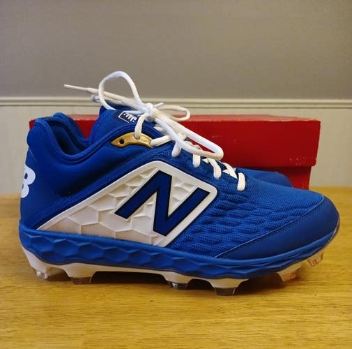 BRAND NEW IN BOX New Balance Men's Size 9 Molded Royal Blue 3000v4 Baseball Cleats