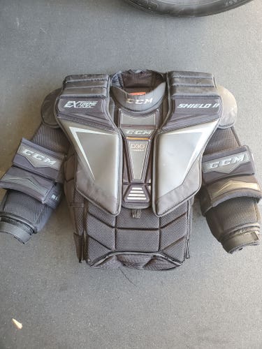 Used Large CCM Extreme Flex Shield 2 Goalie Chest Protector