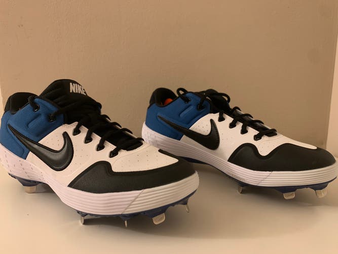 Blue Men's Size 12 (Women's 13) Low Cut Alpha Huarache Elite 2 Cleats