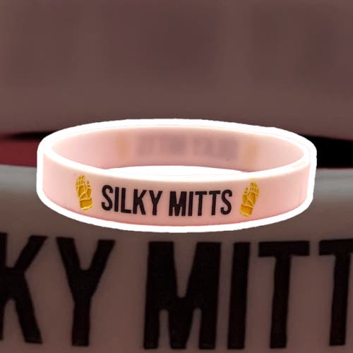 Hockey Bracelet SILKY MITTS White