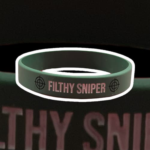 Hockey Bracelet FILTHY SNIPER Dark Green & Teal