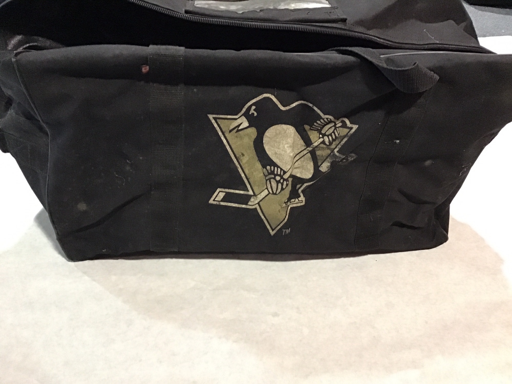 Used Pittsburgh Penguins Pro Stock Coaching Bag
