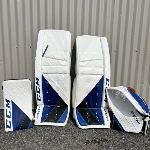 32"+ 3 CCM Eflex 5 Goalie Brand New Full Set Pro Stock (TREVISAN 29)