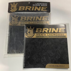 New Brine Mens Lacrosse Score/Stat Book