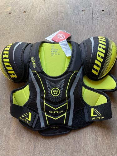 New Medium Warrior  Alpha QX4 Shoulder Pads