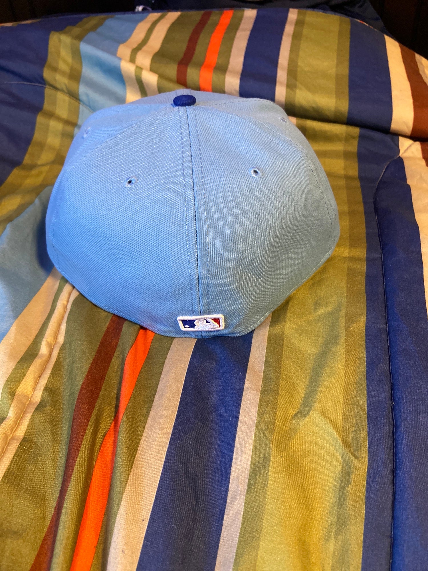 Texas Rangers New Era Baby Blue 7 3/4 Baseball Hat