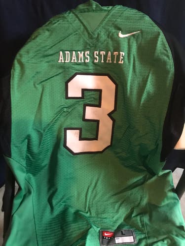 Authentic Game Used Adams State University #3 Jersey