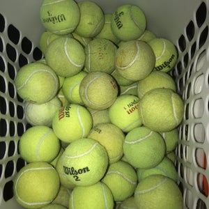 10 Assorted Wilson Tennis Balls