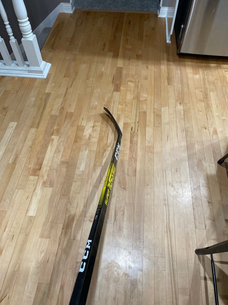 Lightly Used Senior Right Handed CCM Super Tacks AS2 Pro Hockey Stick Toe Pattern Pro Stock