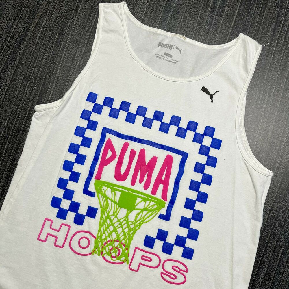 PUMA Hoops Tank Top Men Large Adult 