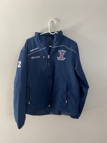 Bauer Hockey Full Zip Warm Up Jacket Mens Small