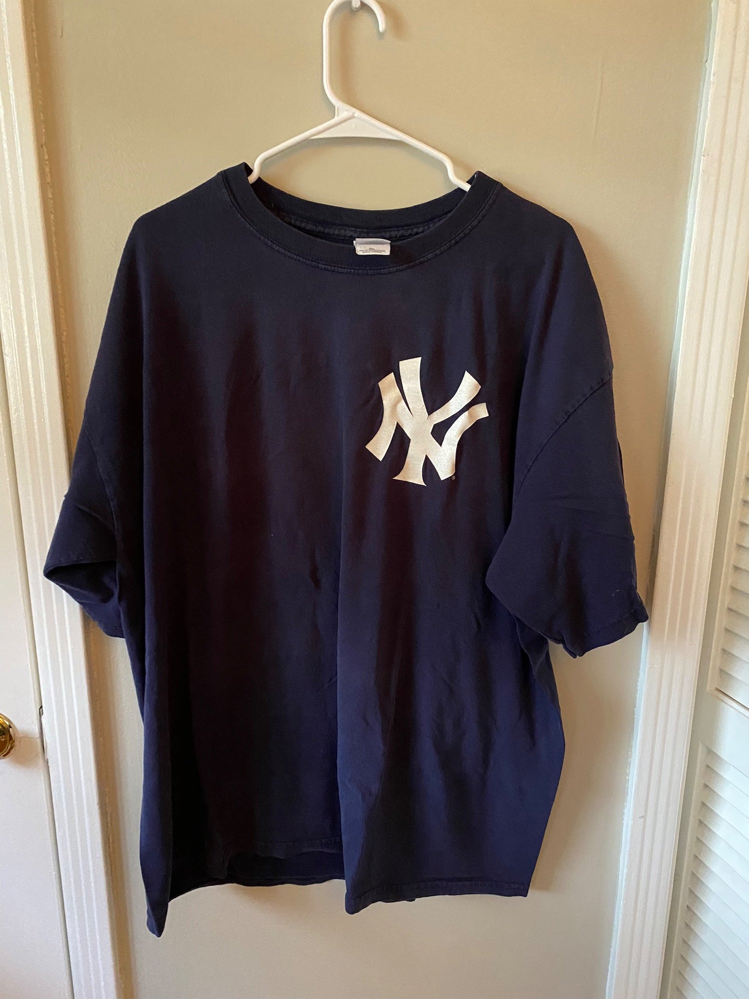 Nike Team Jason Giambi Vintage New York Yankees Blue MLB Jersey 2XL Giambi