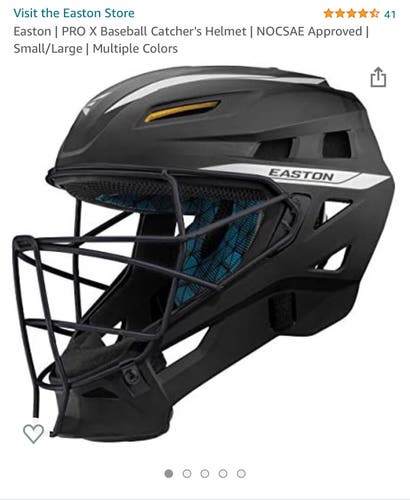 Easton Pro X Catcher's Mask (Size 6 1/2 To 7 1/8)