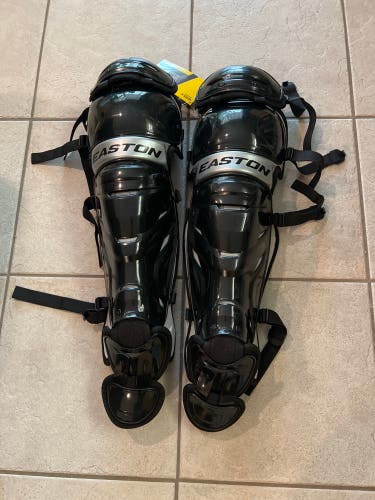 Brand new intermediate Easton Elite X Catcher's Leg Guard