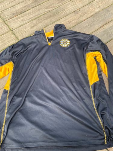 Boston Bruins 1/4 zip jacket