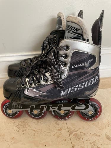 Mission Regular Width Size 4 Inhaler NLS5 Inline Skates
