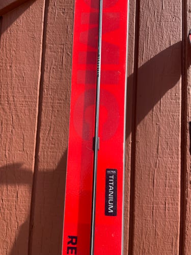 Used Men's 19-2020 Atomic Racing Redster FIS GS Skis With Bindings