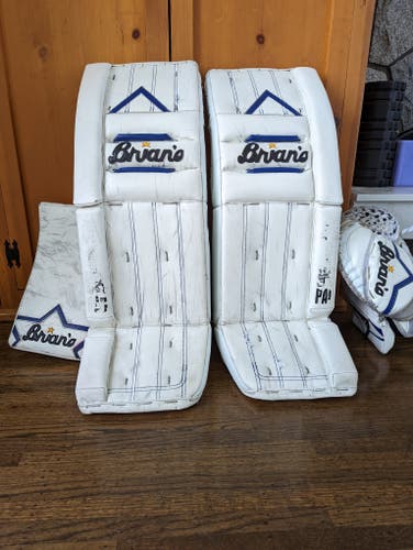 Used 34" Brian's Regular Heritage Goalie Full Set Pro Stock