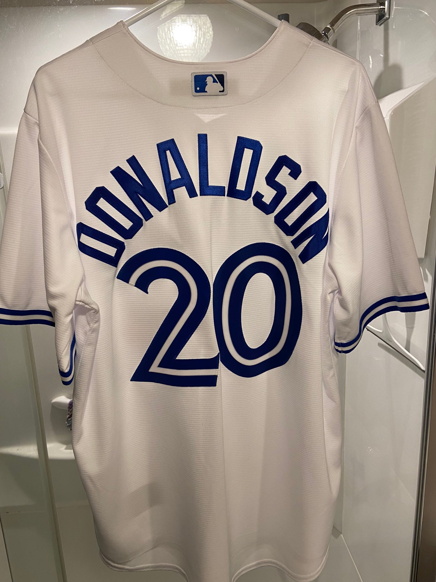 Toronto Blue Jays Jersey #20 Donaldson Majestic Blue Shirt Size