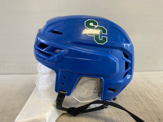 CCM Resistance Pro Stock Hockey Helmet Small Blue Broncos 7773