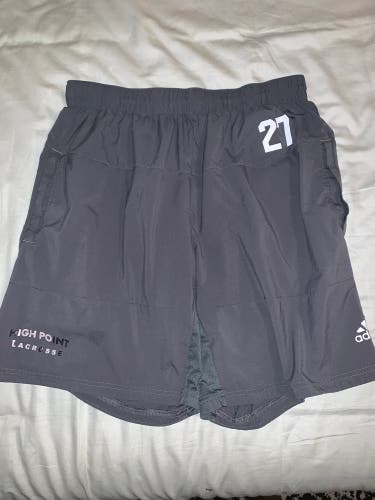 High Point Team Issued Gray Adult XL Adidas Shorts