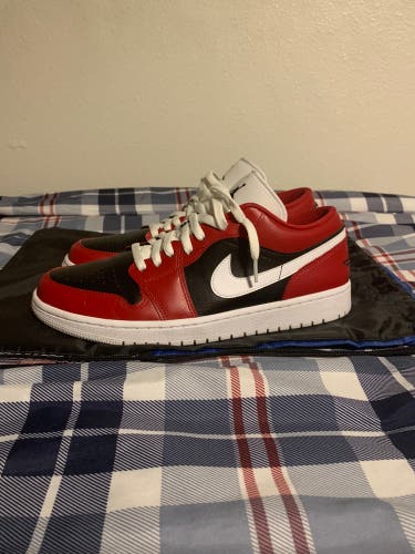 Jordan 1 Low “Chicago Flip” (Women’s 12/Mens 10.5)