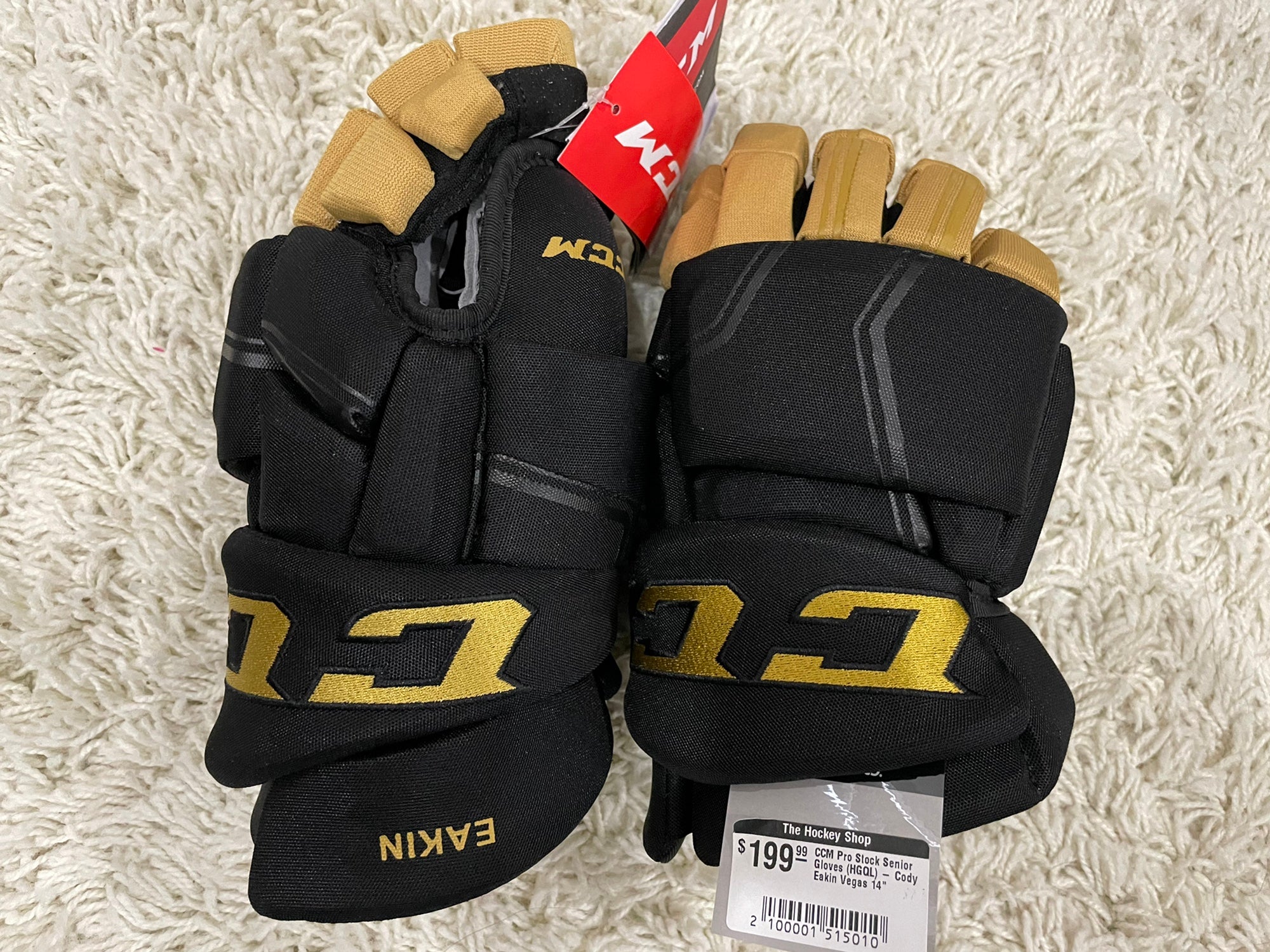 New Vegas Golden Knights Pro Stock CCM HGQL