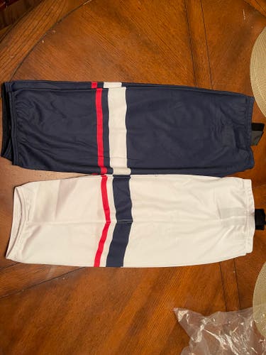 Navy blue, white red (home and away) Senior New Large Socks