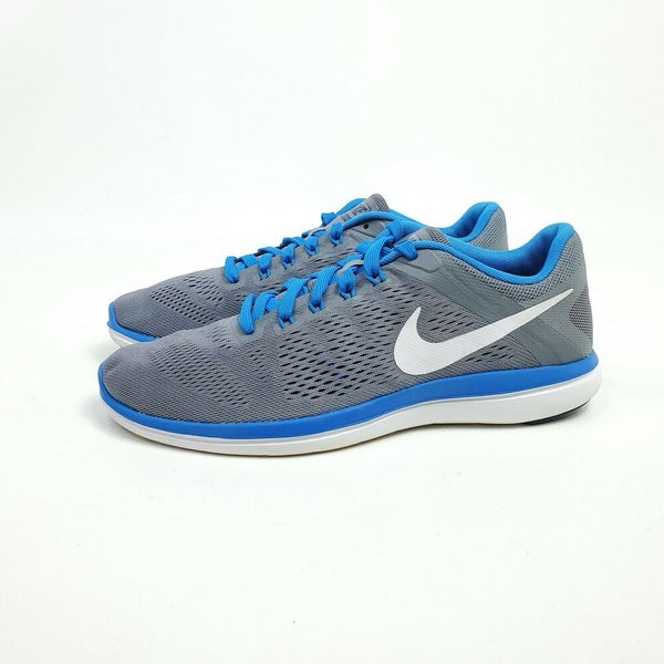 Grof Sportman gevechten Nike Flex 2016 Run Mens Running Shoes Size 8.5 Gray Blue 830369-004  Athletic | SidelineSwap