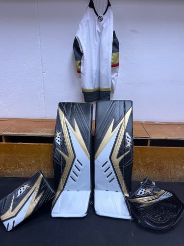 Used 32" Brian's Regular Optik 2 Goalie Full Set Pro Stock