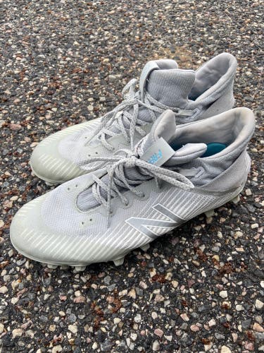 Gray Men's Turf Cleats High Top Freeze