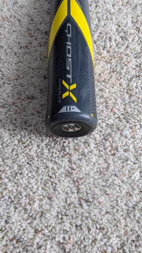 Bat Used Easton Alloy Ghost X Hyperlite (-11) 20 oz 31"