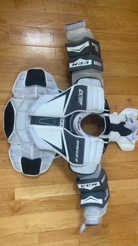 Used Small CCM Extreme Flex Shield II Goalie Chest Protector