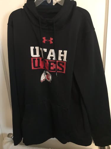 Utah Utes Under Armour hoodie Men’s Large