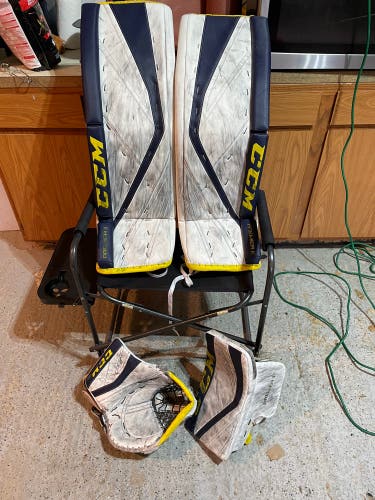 35" Regular Pro Stock Premier II Pro Goalie Full Set