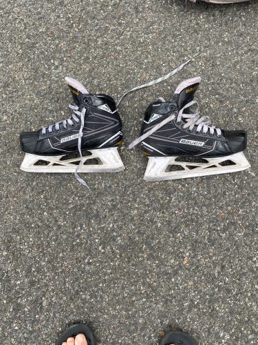 Used Bauer Regular Width  Size 6 Supreme S170 Hockey Goalie Skates