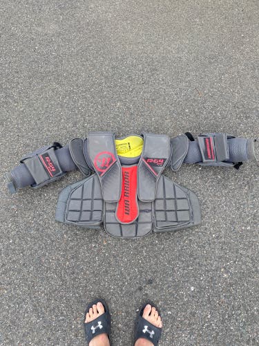 Used Large Warrior  Ritual G4 Goalie Chest Protector