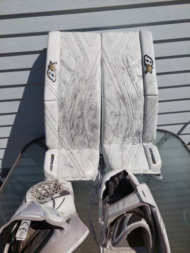 Used 33" Brian's Regular Gnetik X Goalie Full Set Pro Stock