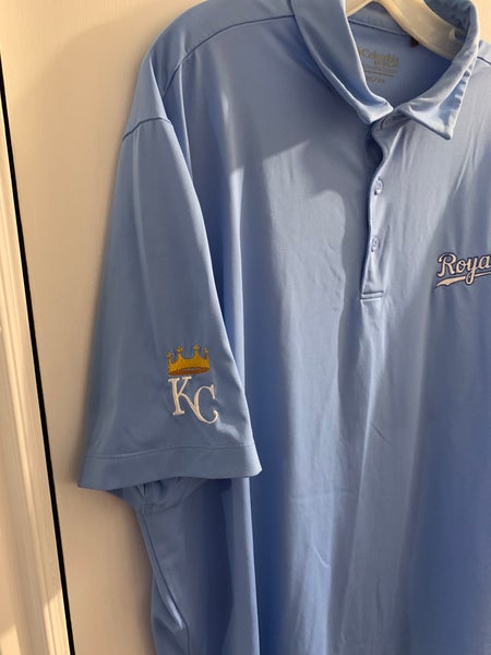 kc royals golf shirt