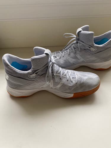 Gray Men's Turf Cleats High Top Freeze