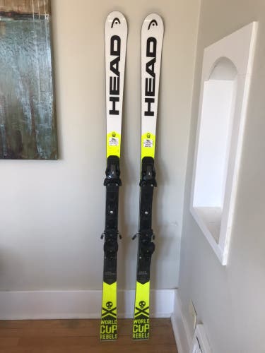 Head World Cup Rebels i.GS RD (159 cm) with Tyrolia Freeflex Pro 11